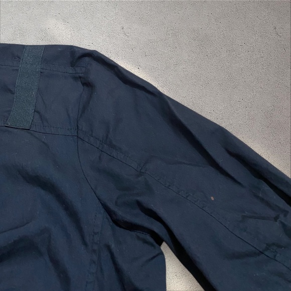 Y2K BIZZ Black Zip Up Bomber Jacket with Gold Back Print Detailing - Picture 6 of 8